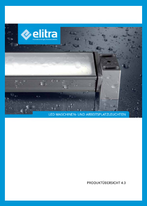 elitra Katalog LED Maschinen- und Arbeitsplatzleuchten